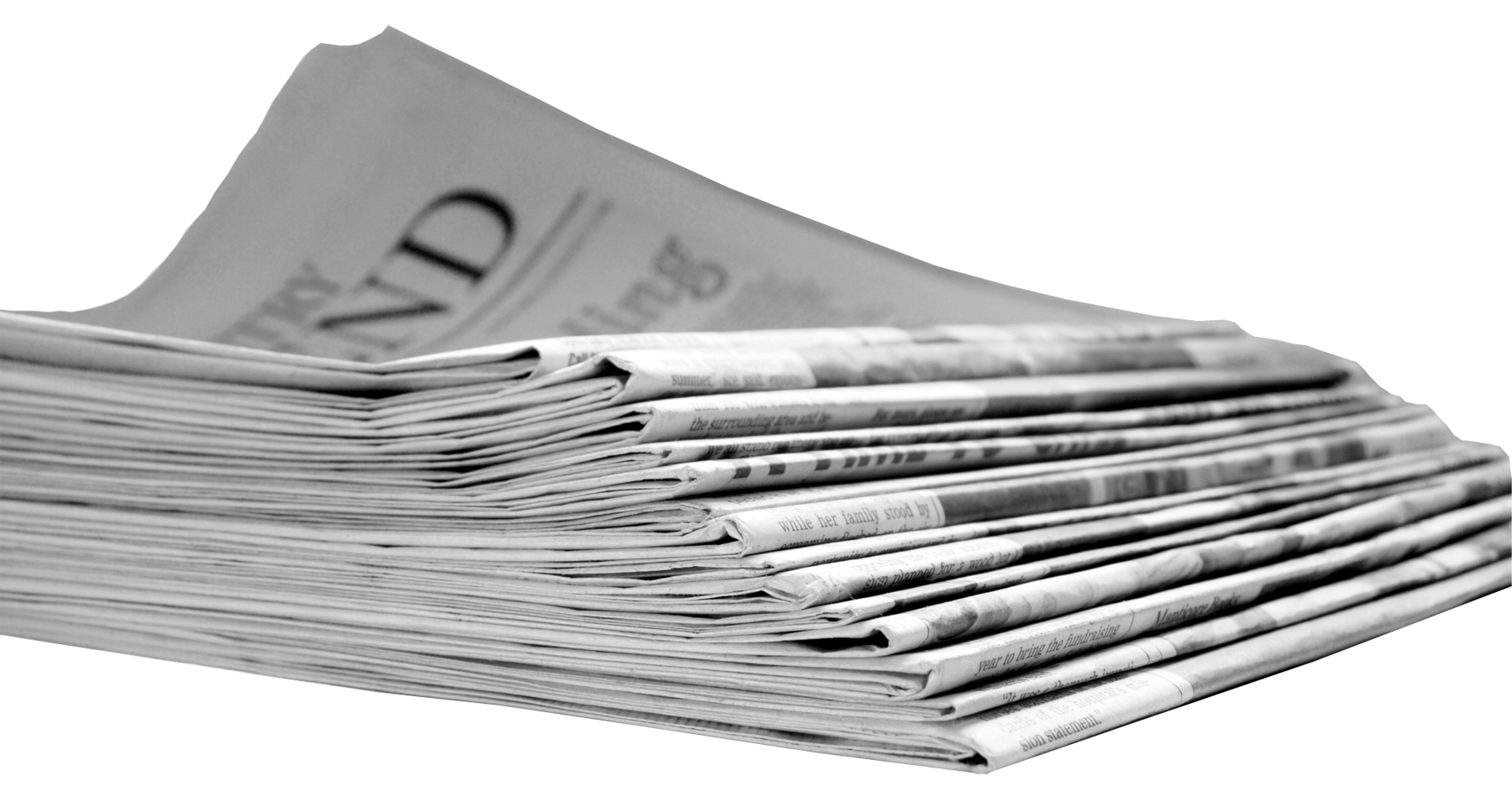 Newspaper Transparent PNG Image