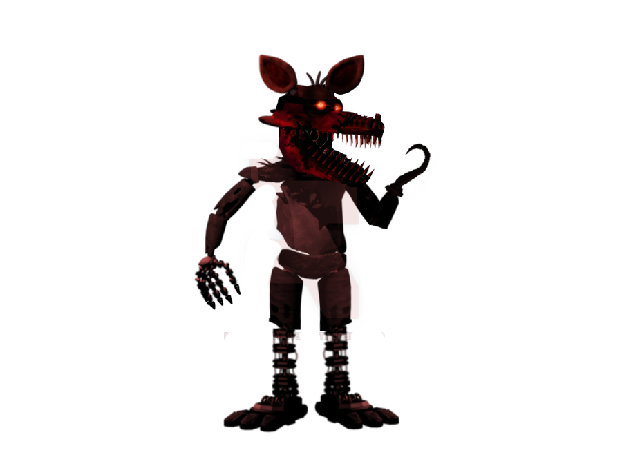 Nightmare Foxy Transparent PNG Image