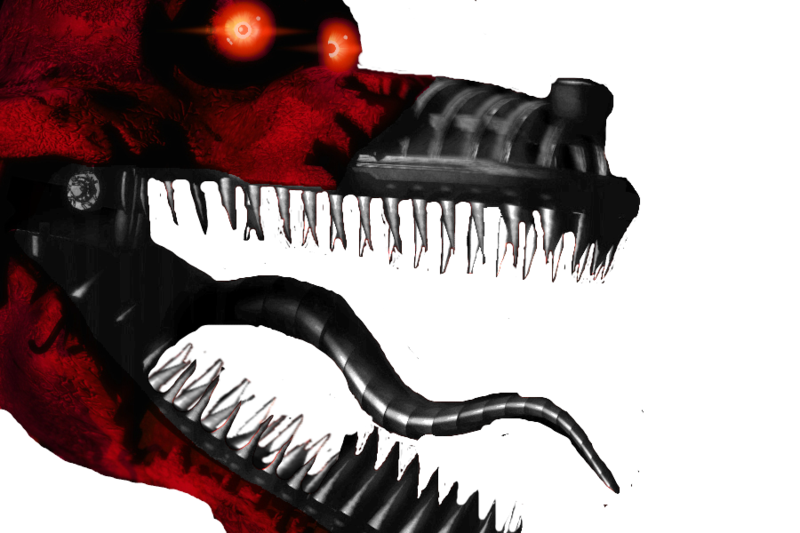 Nightmare Foxy Transparent PNG Image