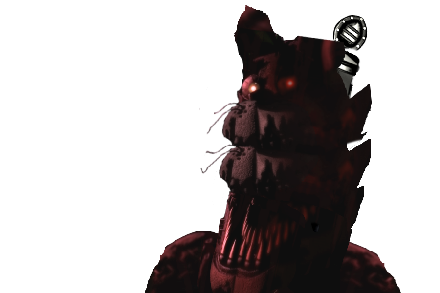 Nightmare Foxy Transparent PNG Image