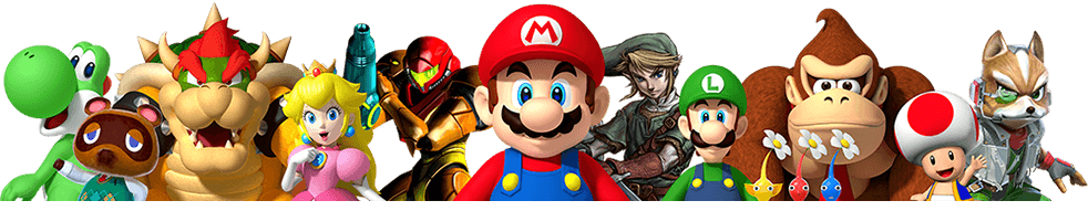 Nintendo Characters Transparent PNG Image