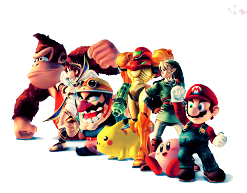 Nintendo Characters Transparent PNG Image