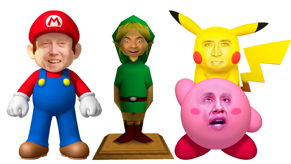 Nintendo Characters Transparent PNG Image