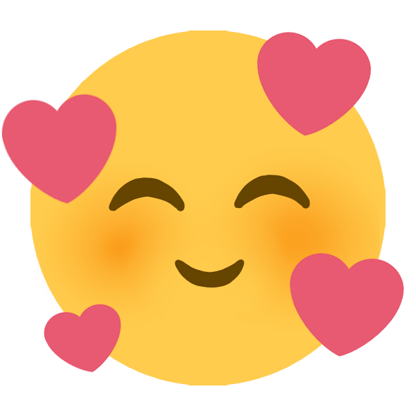 Pink Heart Smiley Fortnite Transparent PNG Image
