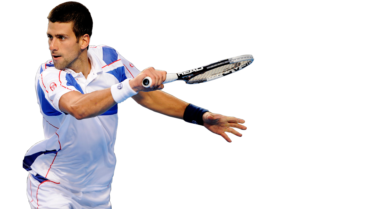Novak Djokovic Transparent PNG Image