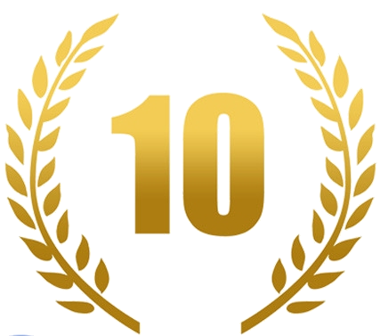 10 Number Transparent PNG Image