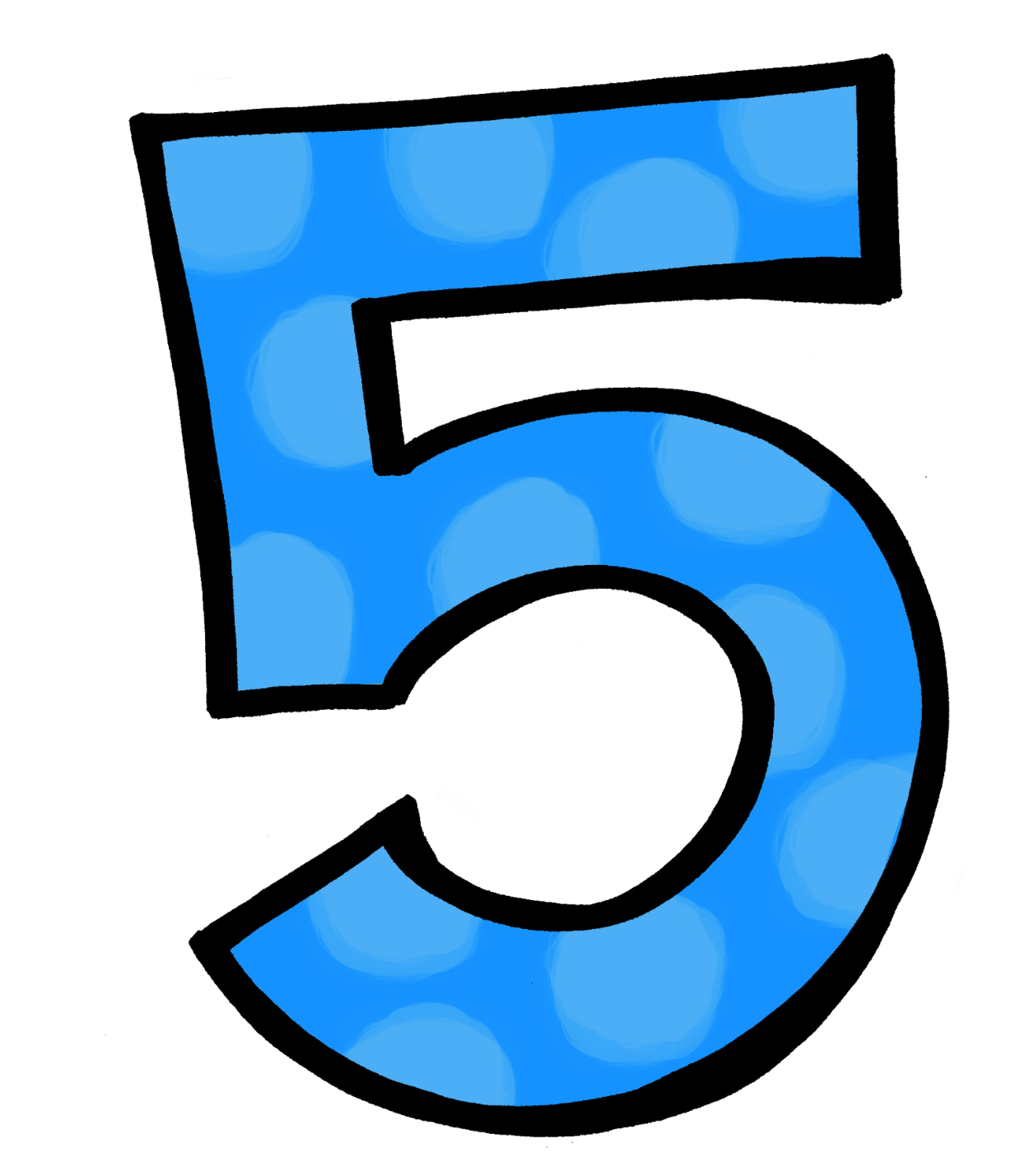 Stylish Number Transparent PNG Image