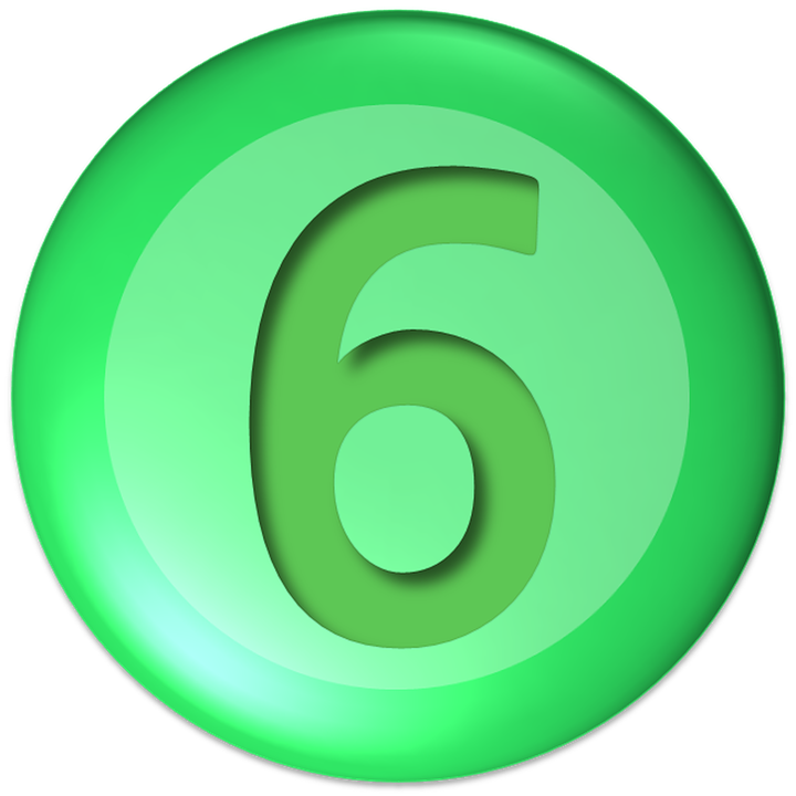 Round Number Transparent PNG Image