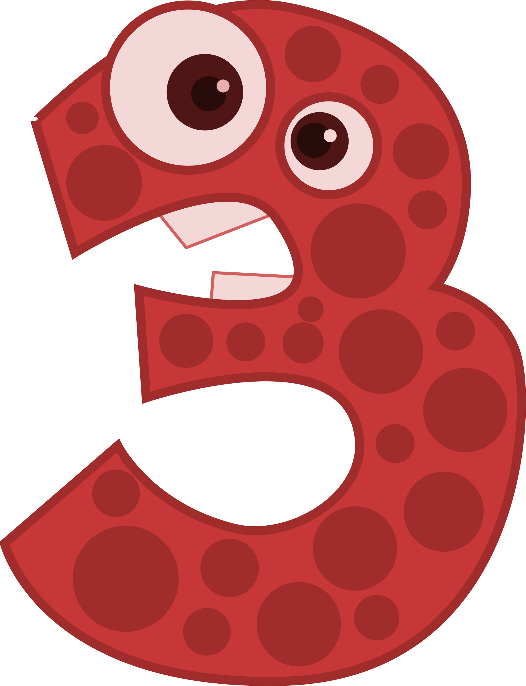 Cute Number Transparent PNG Image