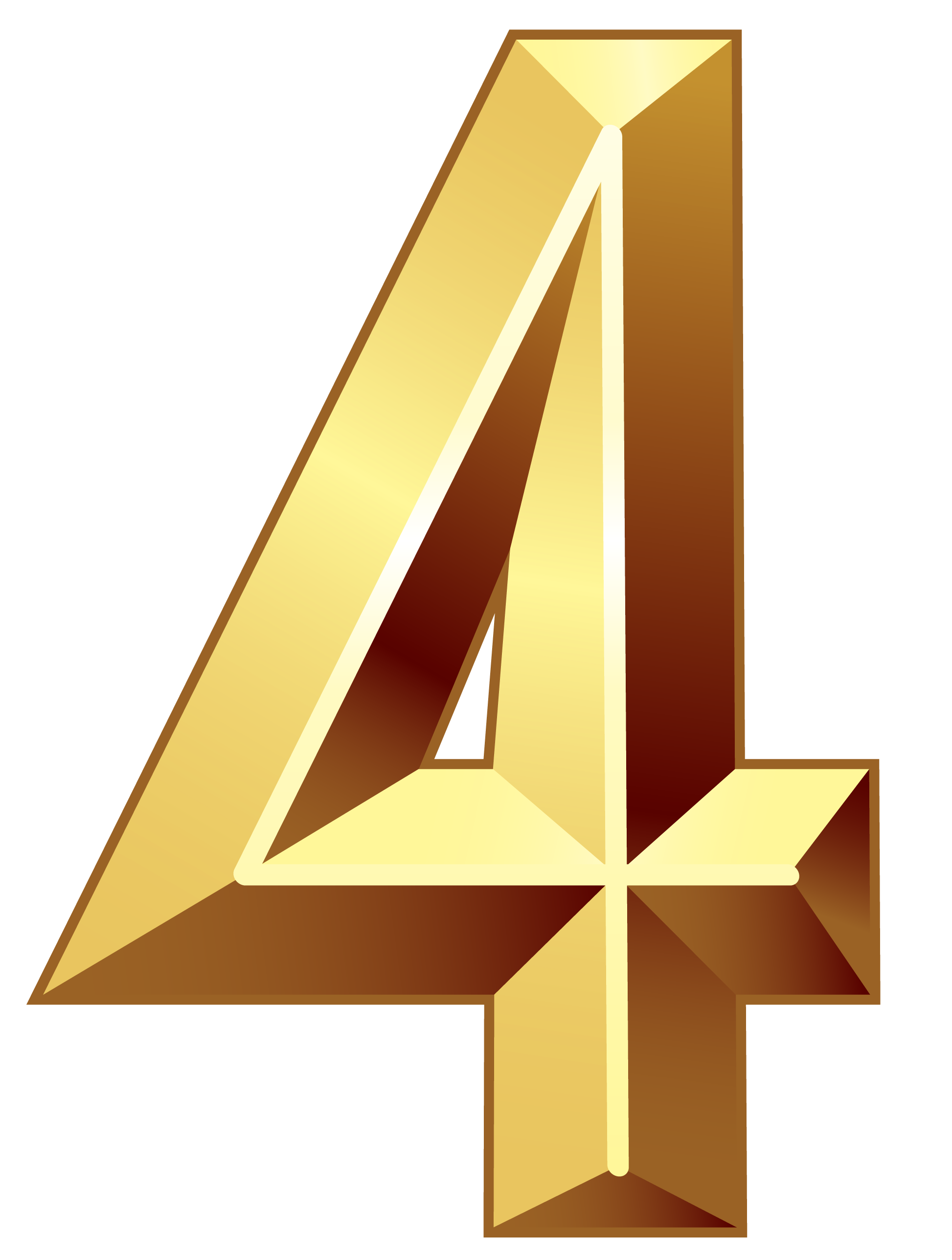 Stylish Number Transparent PNG Image