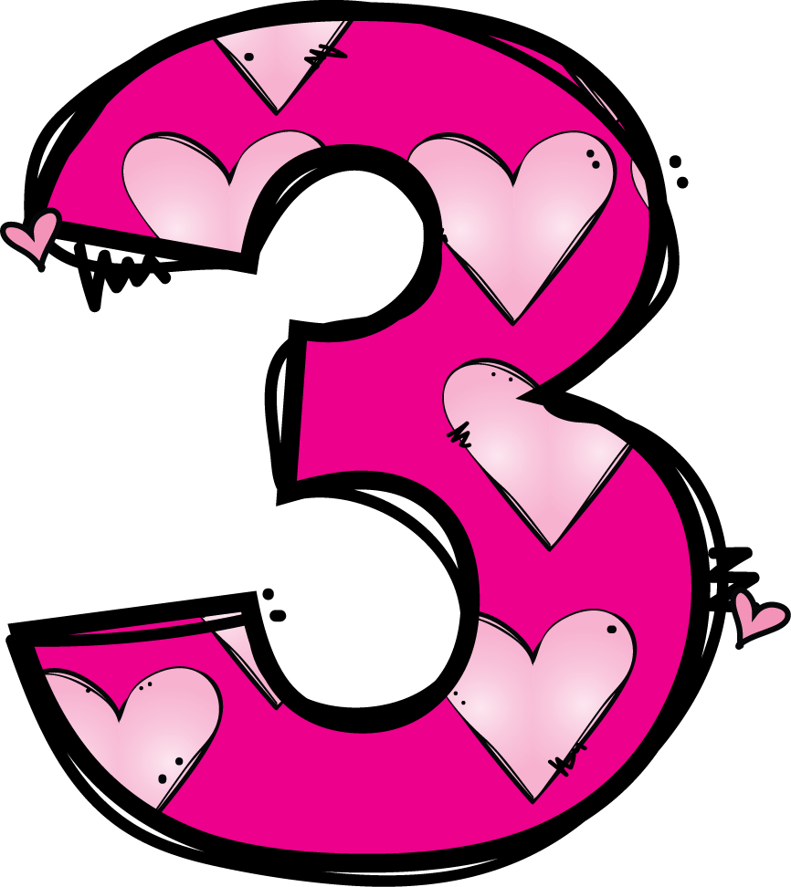 Cute Number Transparent PNG Image