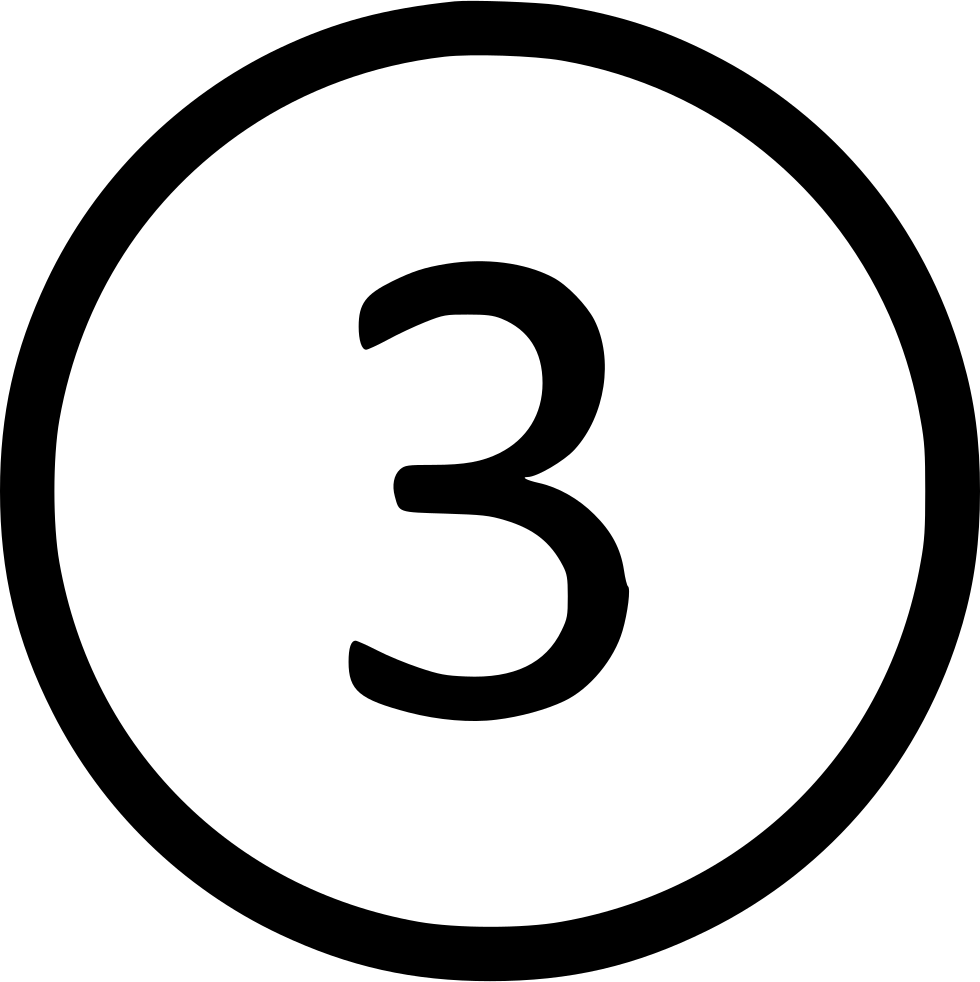 Round Number Transparent PNG Image
