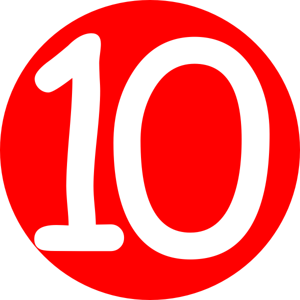 Round Number Transparent PNG Image