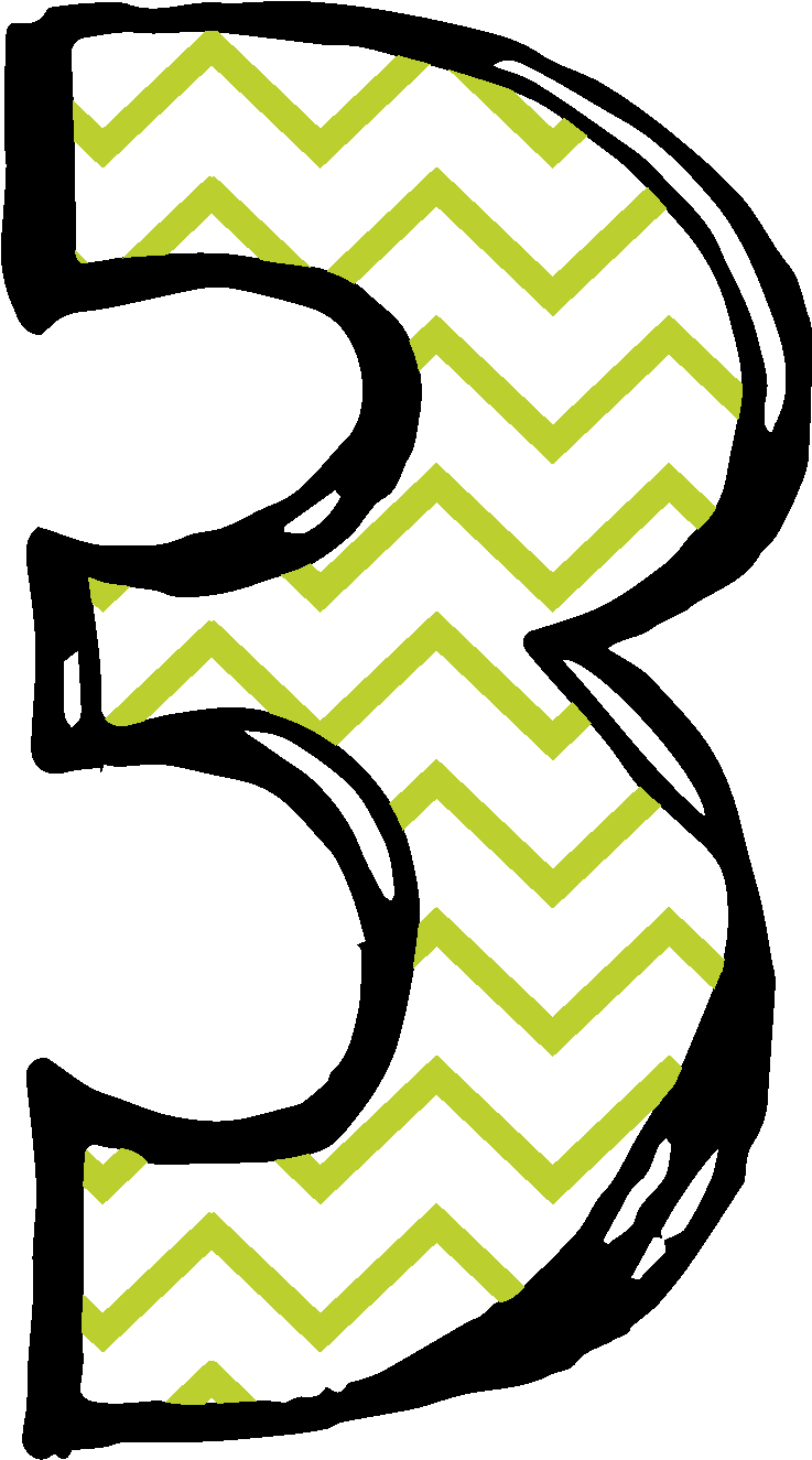 Cute Number Transparent PNG Image