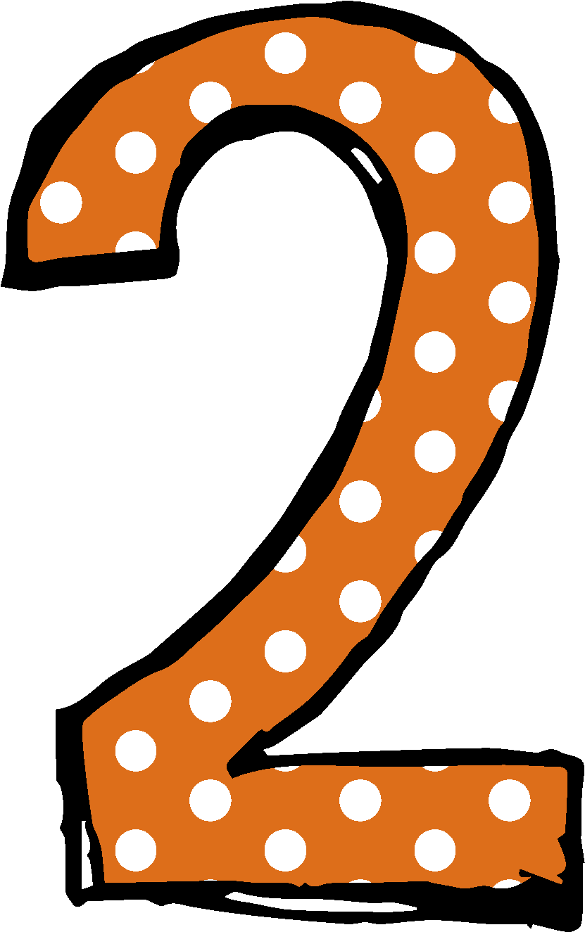 Cute Number Transparent PNG Image