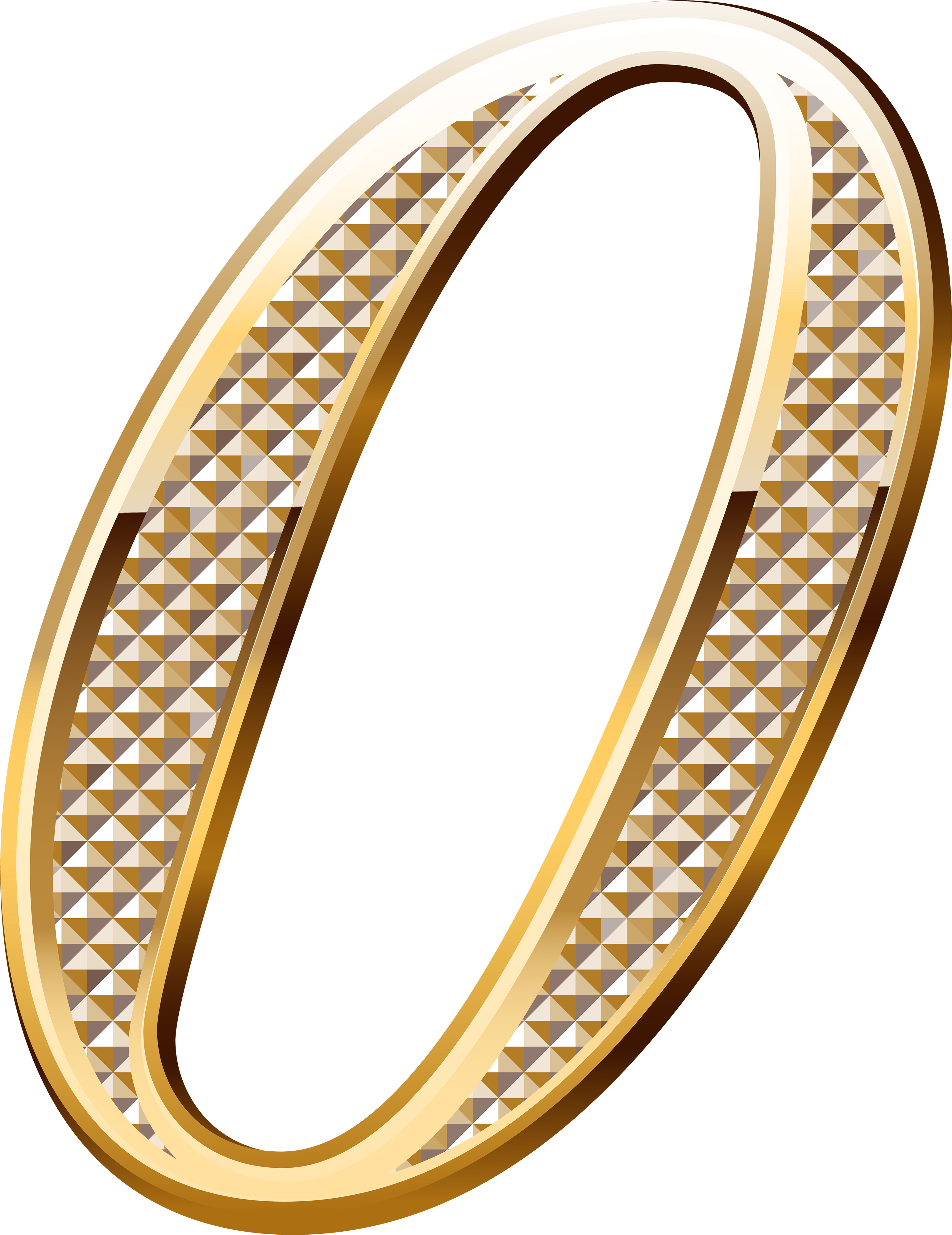 Glitter Number Transparent PNG Image