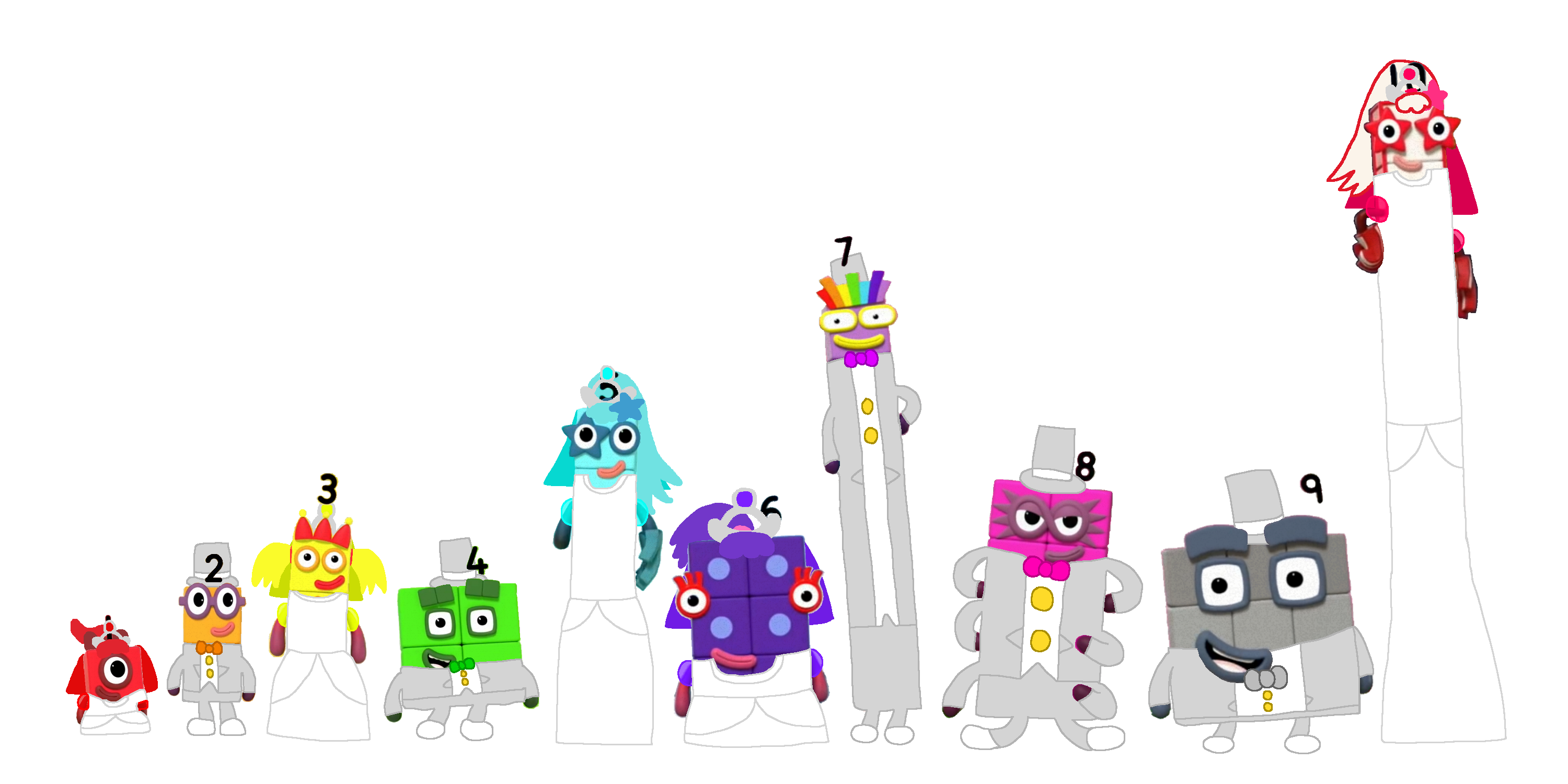 1 To Number Transparent PNG Image