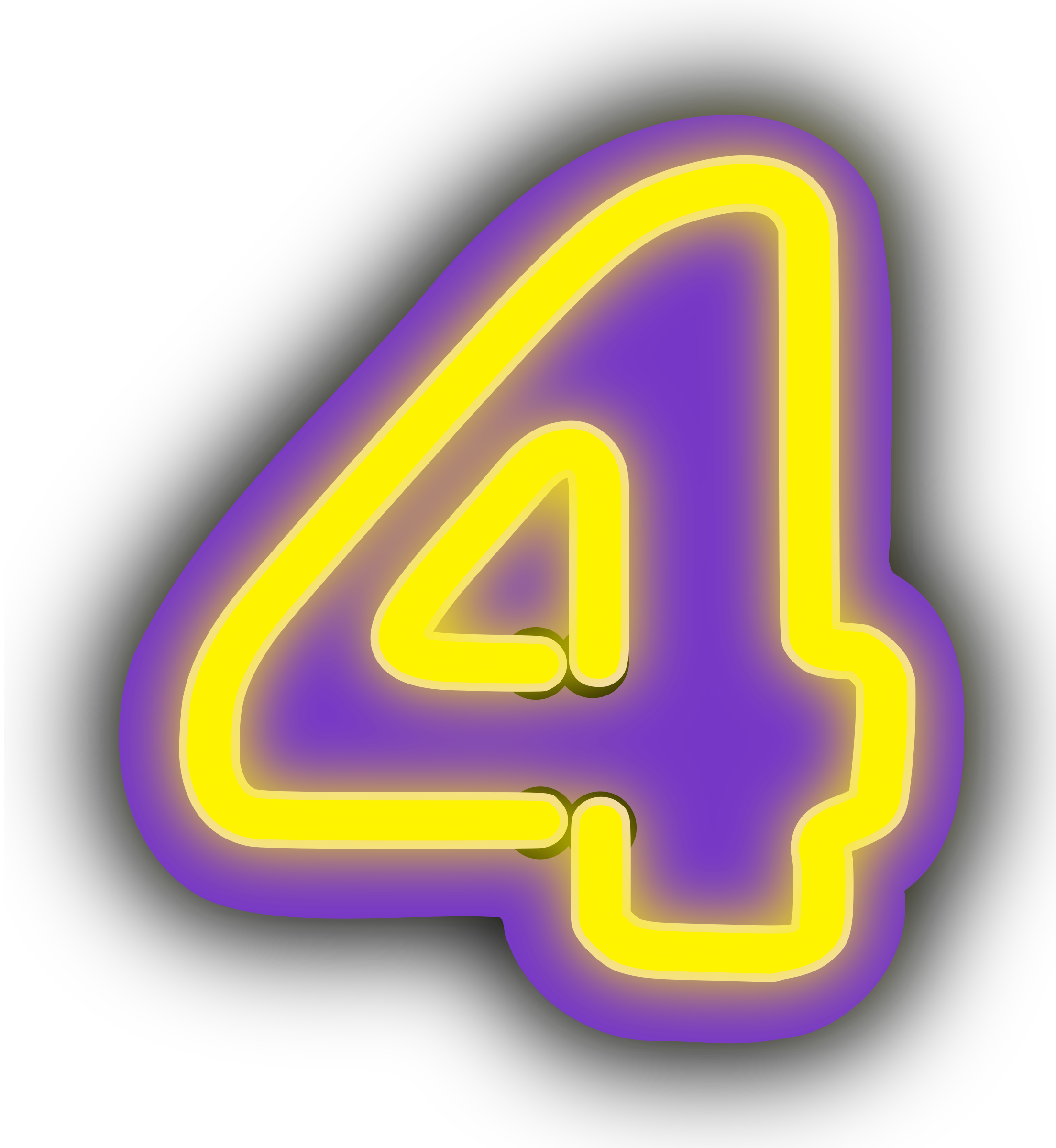 Number Fancy Transparent PNG Image