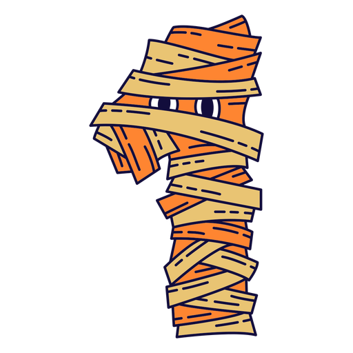 1 Number Transparent PNG Image
