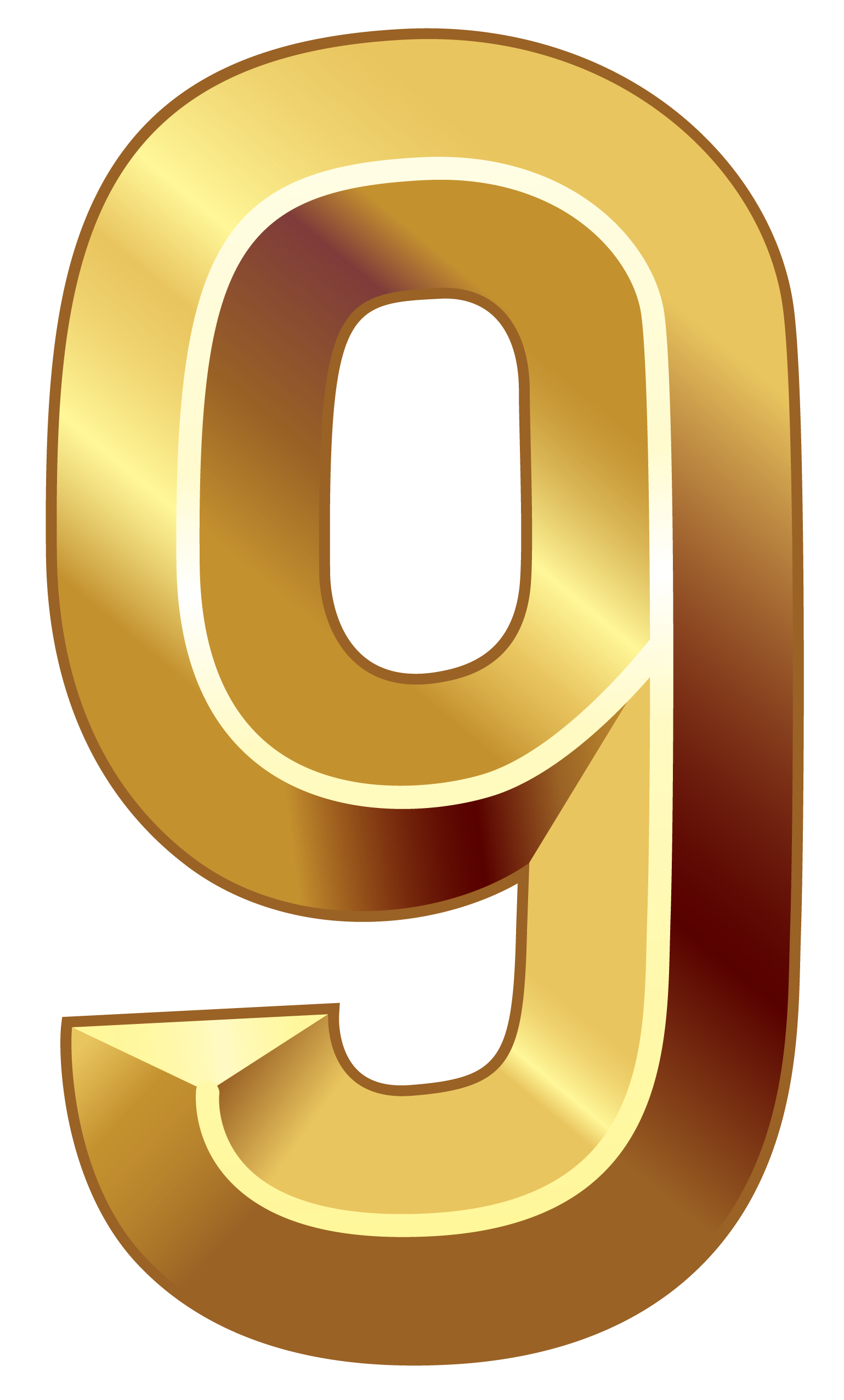 9 Number File Transparent PNG Image