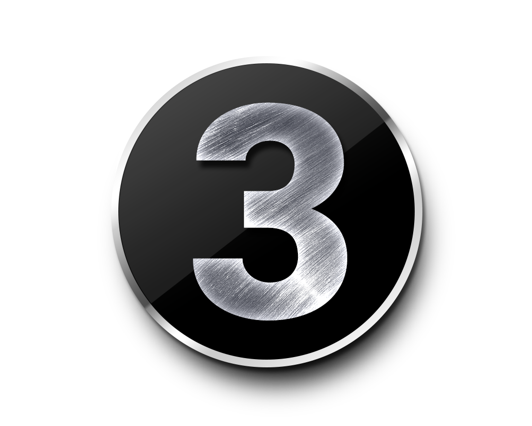 3 Number File Transparent PNG Image
