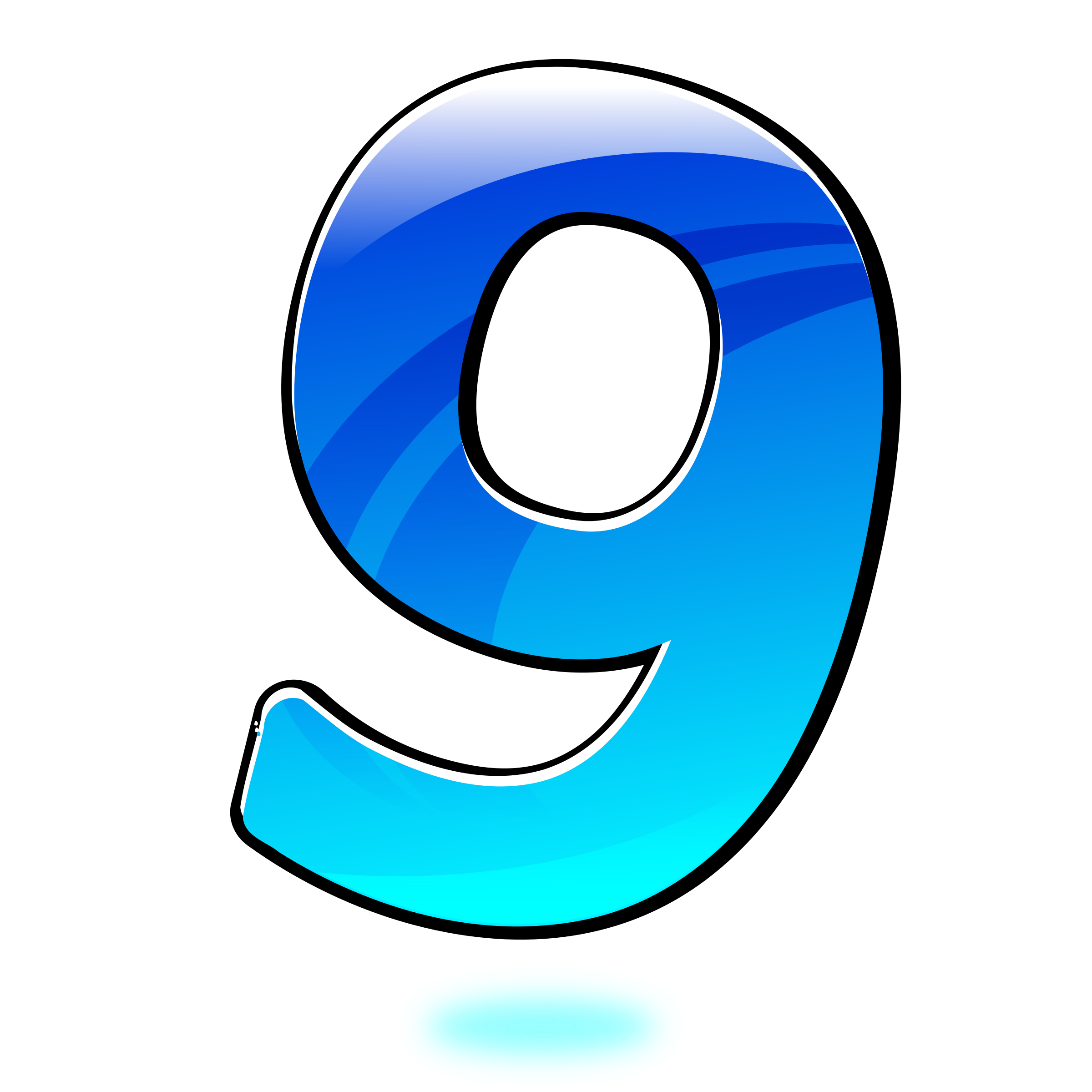 9 Number Transparent PNG Image