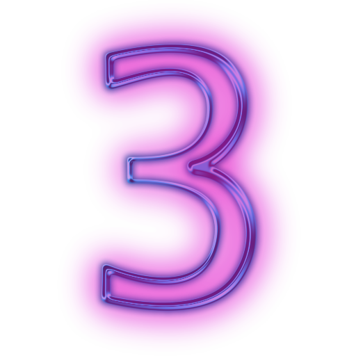 3 Number File Transparent PNG Image