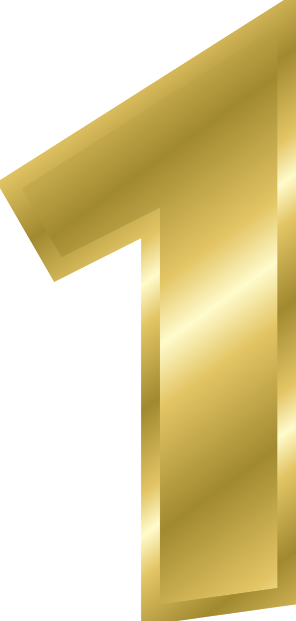 1 Number File Transparent PNG Image
