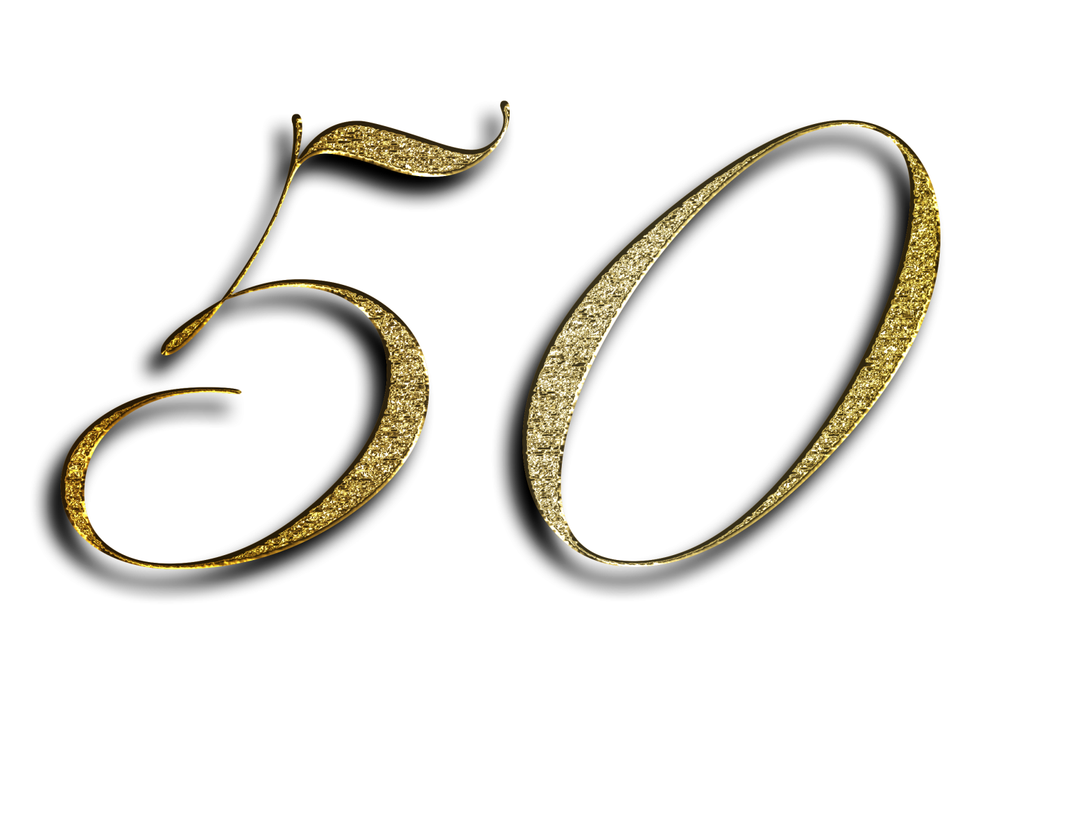 50 Number Transparent PNG Image
