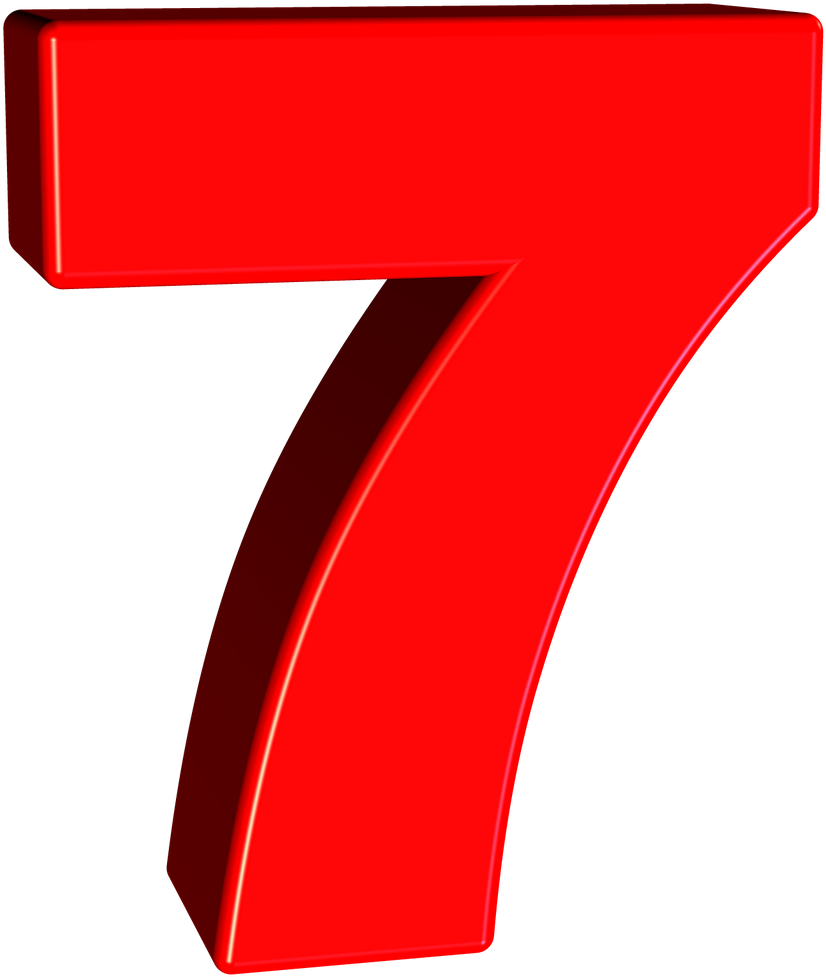 Number Transparent PNG Image