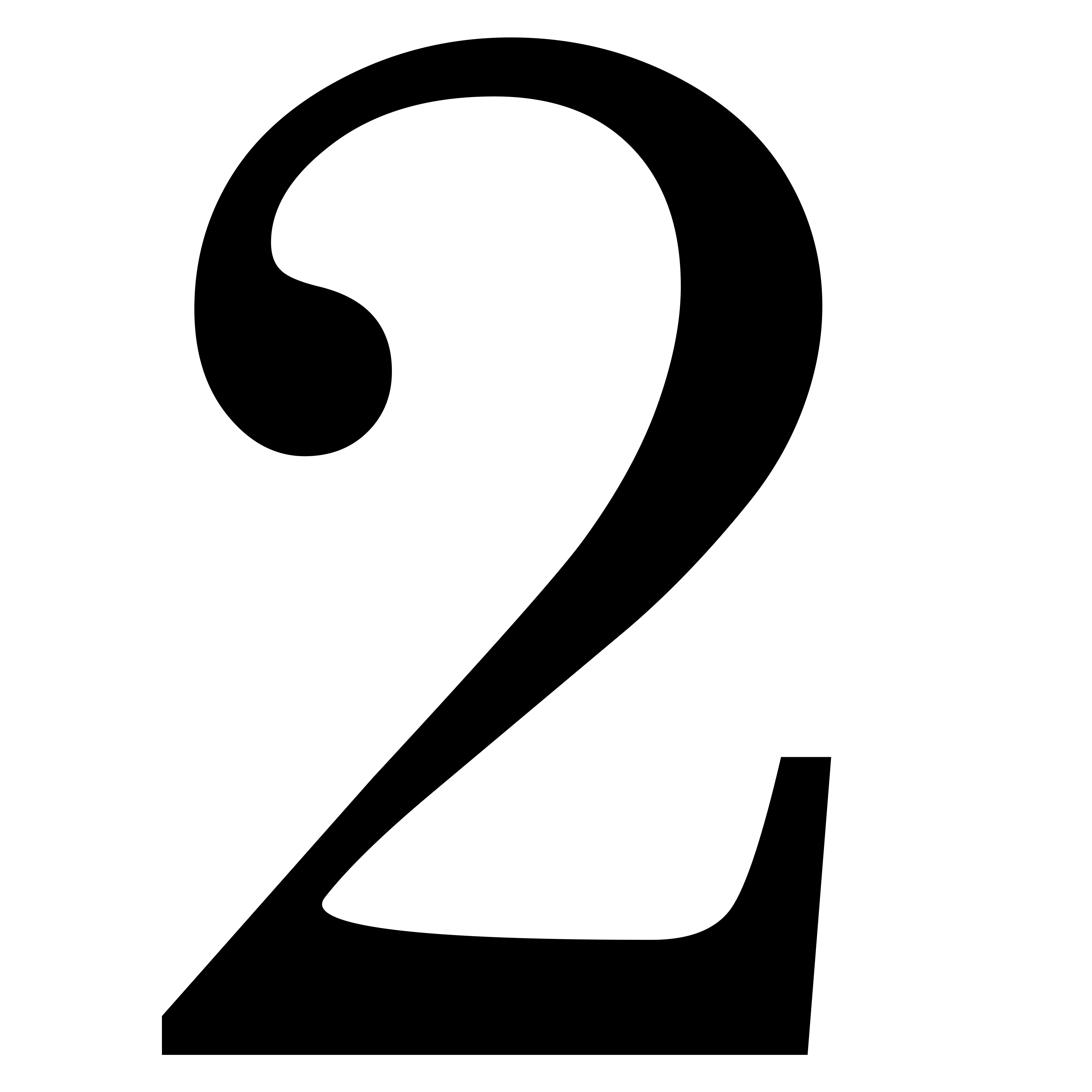 2 Number Transparent PNG Image