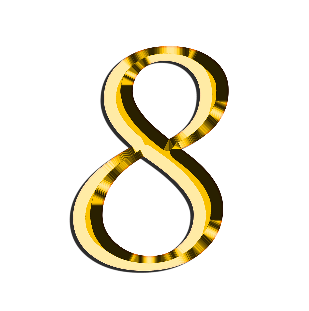 8 Number File Transparent PNG Image