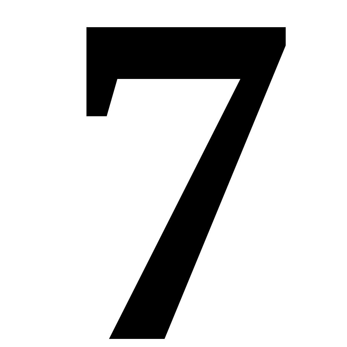 Number Transparent PNG Image