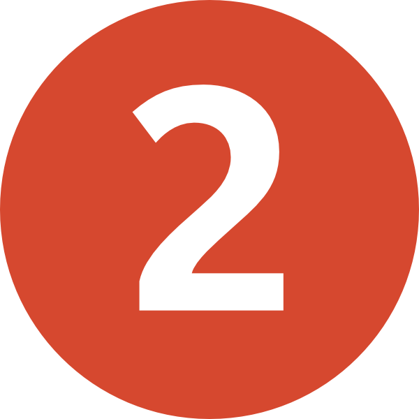 2 Number Transparent PNG Image