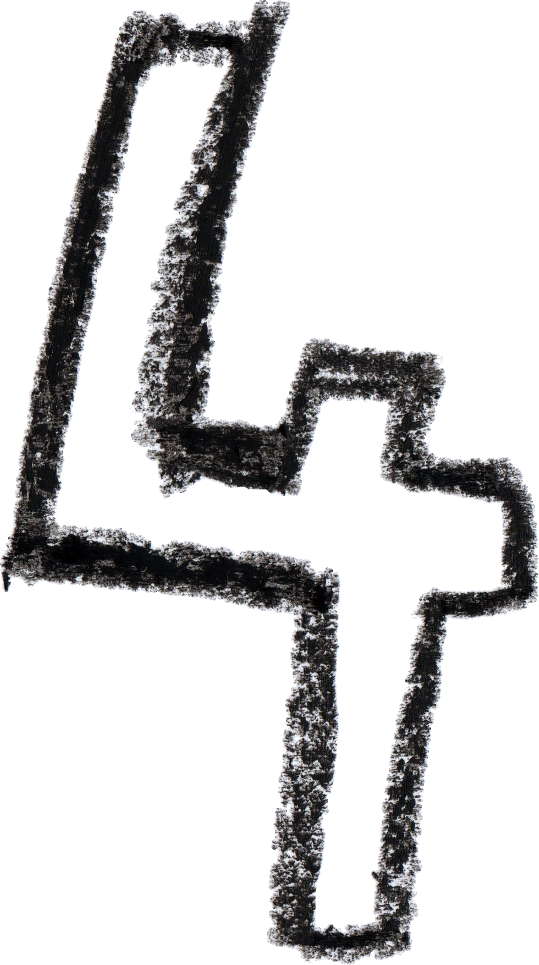 4 Number Transparent PNG Image