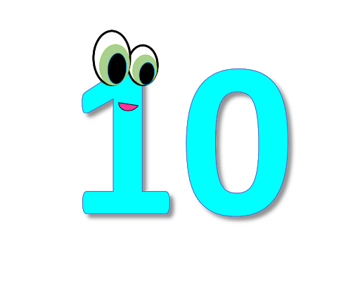 10 Number Transparent PNG Image