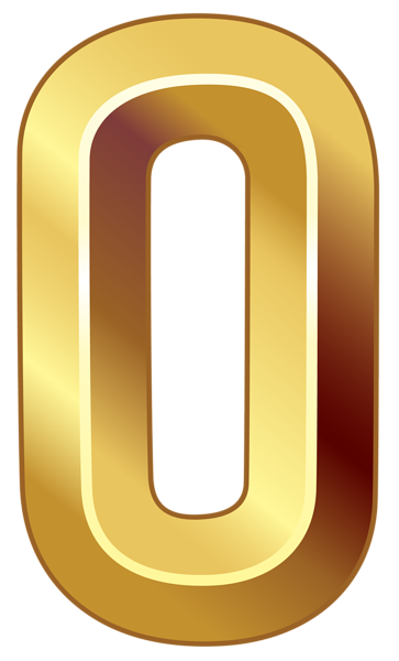 0 Number Transparent PNG Image