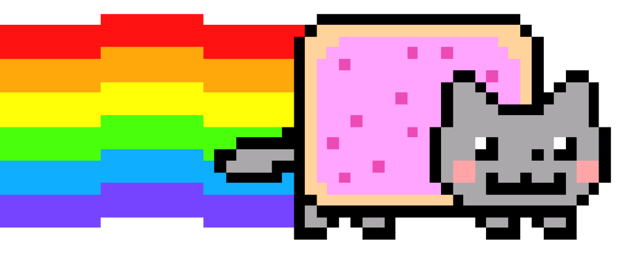 Nyan Cat Transparent PNG Image