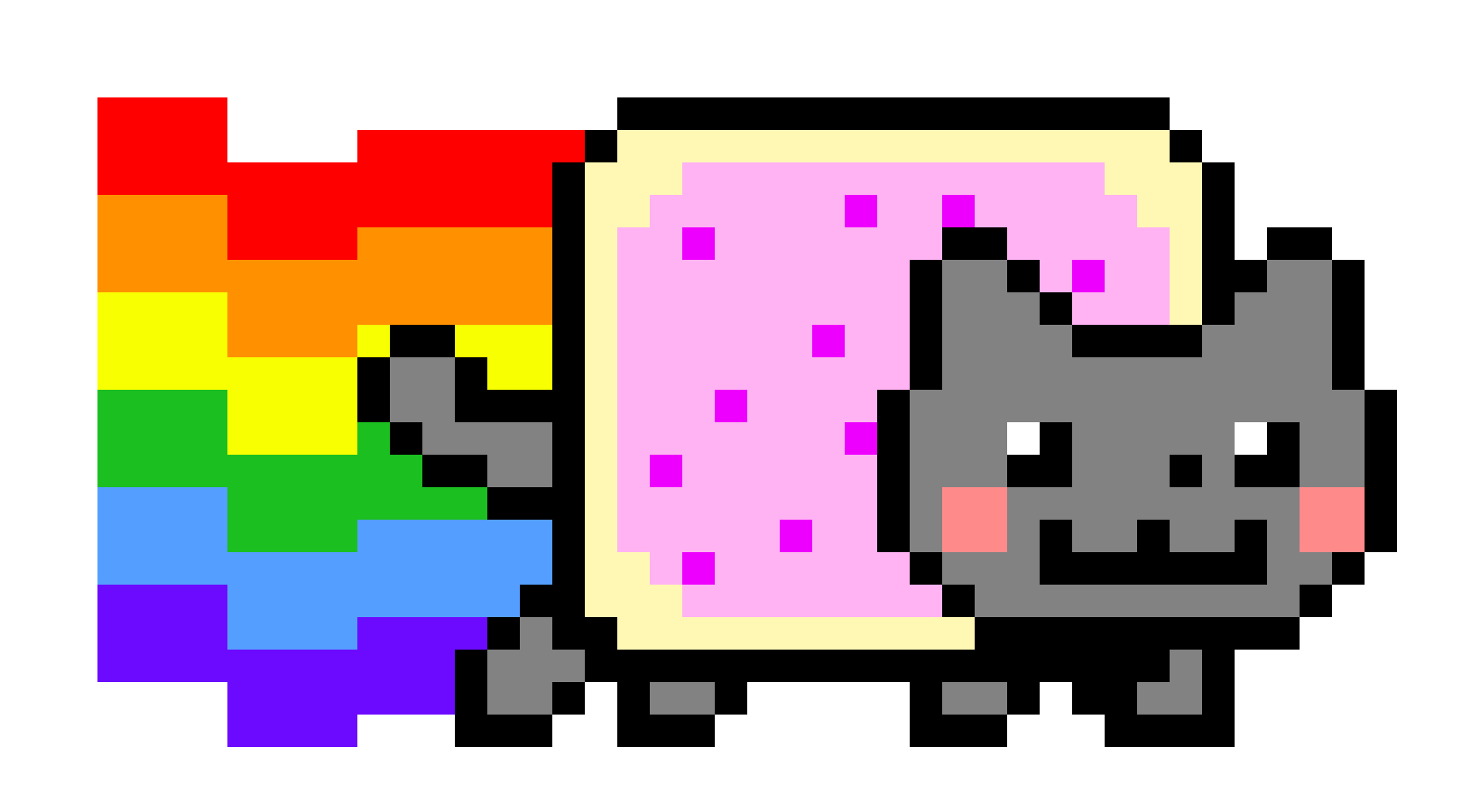 Nyan Cat Transparent PNG Image