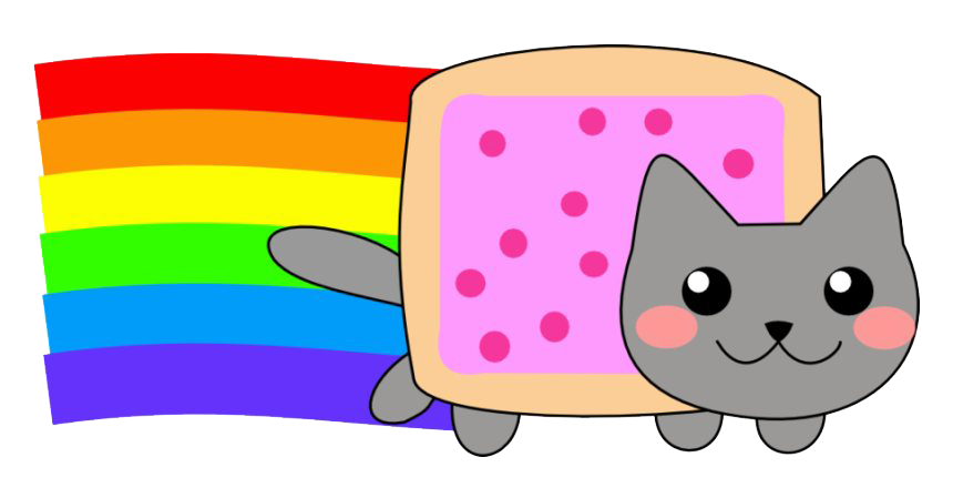 Nyan Cat Transparent PNG Image