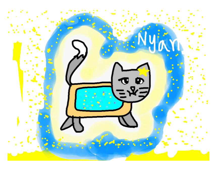 Nyan Cat Transparent PNG Image