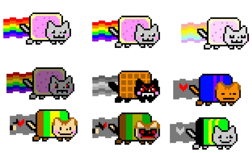 Nyan Cat Transparent PNG Image