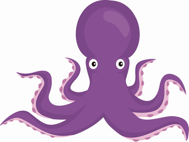 Octopus Transparent PNG Image
