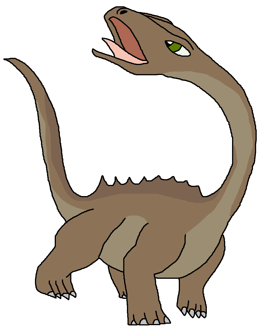 Diplodocus Transparent PNG Image