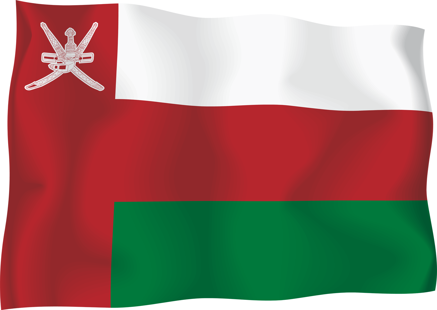 Oman Flag Transparent PNG Image