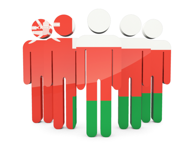 Oman Flag High-Quality Transparent PNG Image