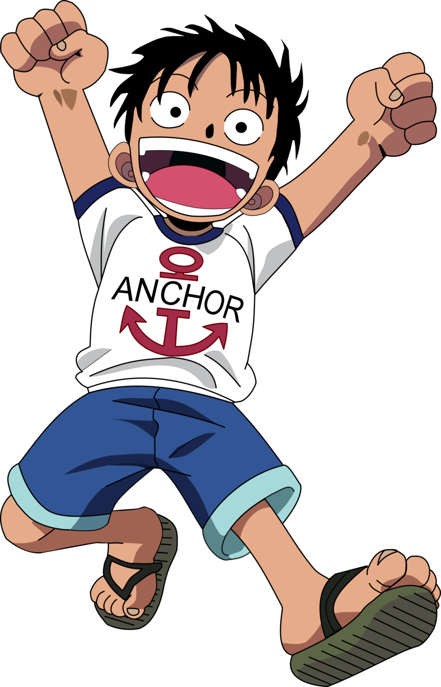 Monkey D Luffy Background Transparent PNG Image