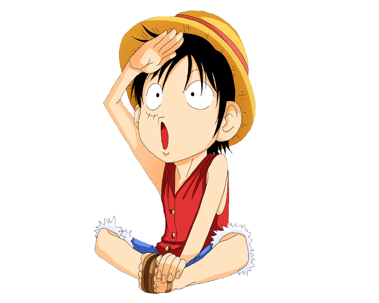One Piece Luffy Transparent PNG Image