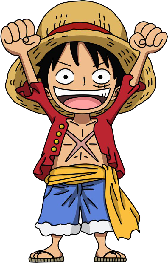 One Piece Chibi Transparent PNG Image