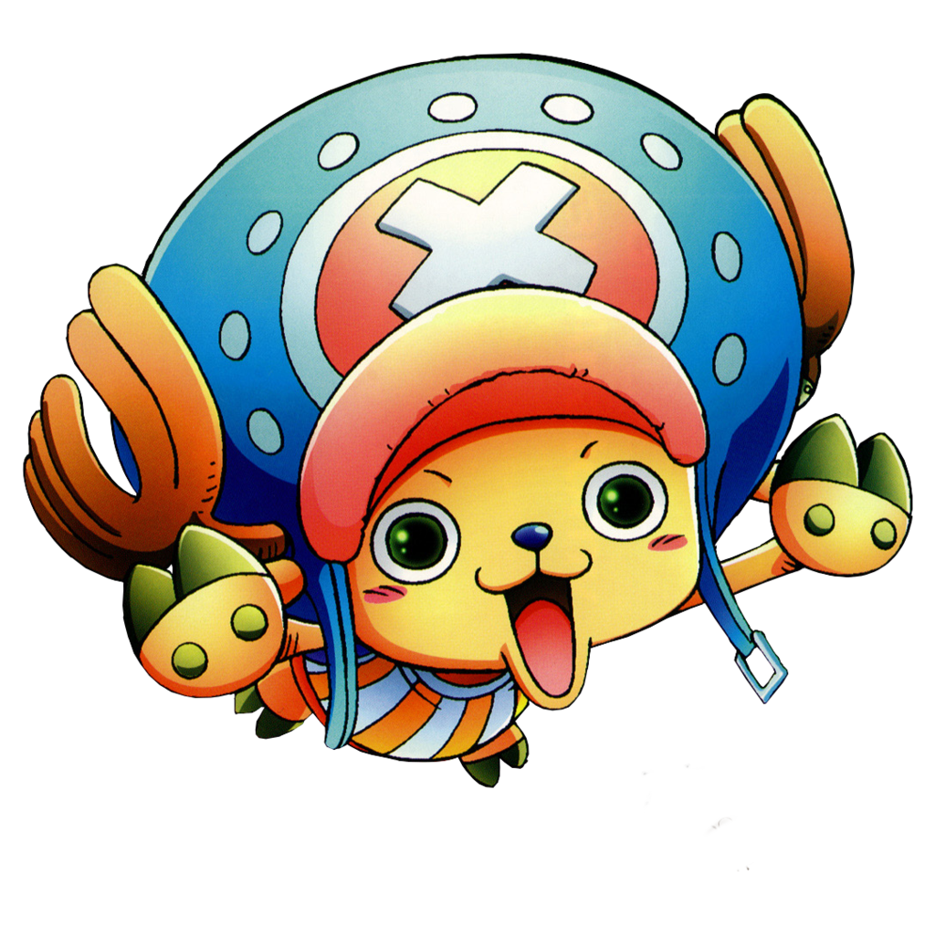 One Piece Chibi Background Transparent PNG Image